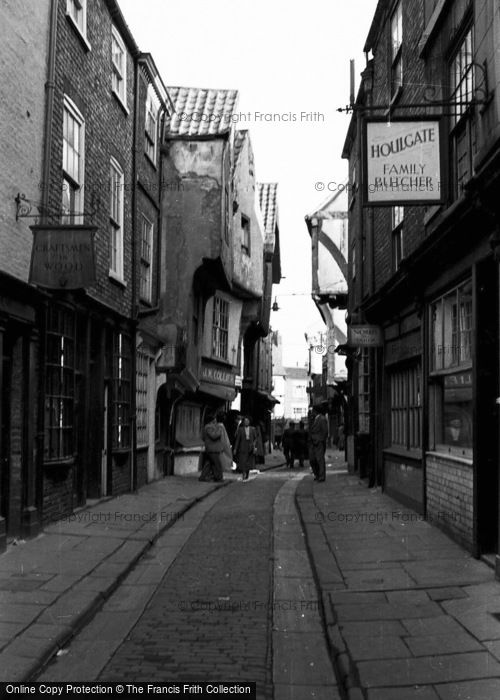 Photo of York, The Shambles 1951
