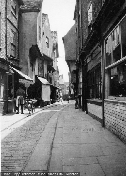 Photo of York, The Shambles c.1939