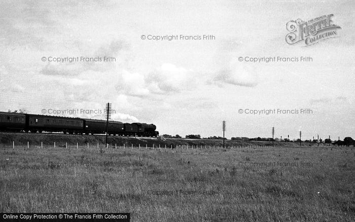 Photo of York, Train Near Overton 1953