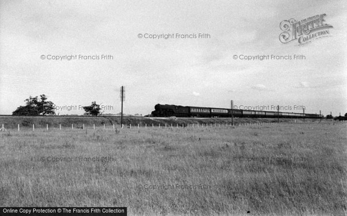 Photo of York, Train Near Overton 1953
