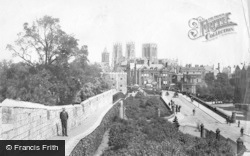 View From The City Walls 1897, York
