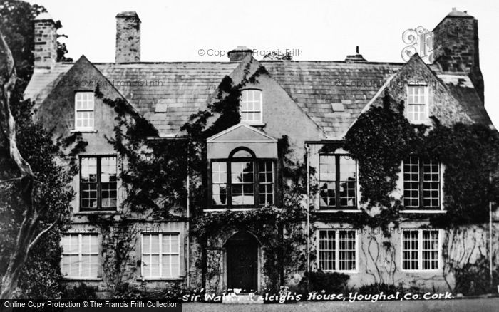 Photo of Youghal, Sir Walter Raleigh's House c.1955