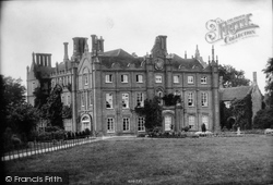 Cockfield Hall 1909, Yoxford
