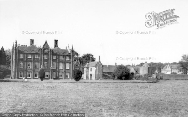 Photo of Yoxford, Cockfield Hall c.1965