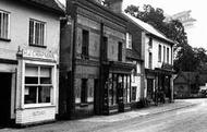 High Street Shops c.1955, Yoxford