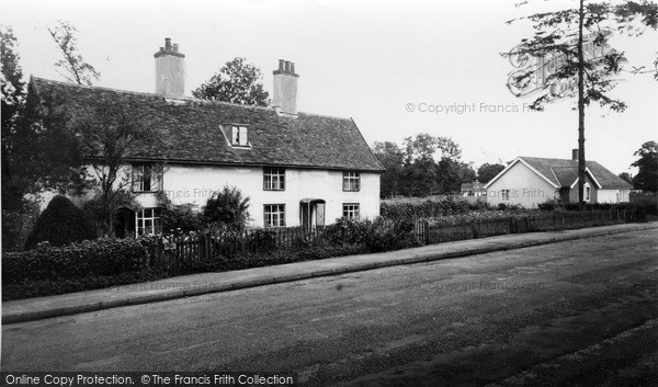 Photo of Yoxford, Pinetree Cottage c.1960
