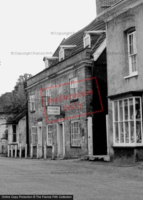 Photo of Yoxford, Post Office c.1960