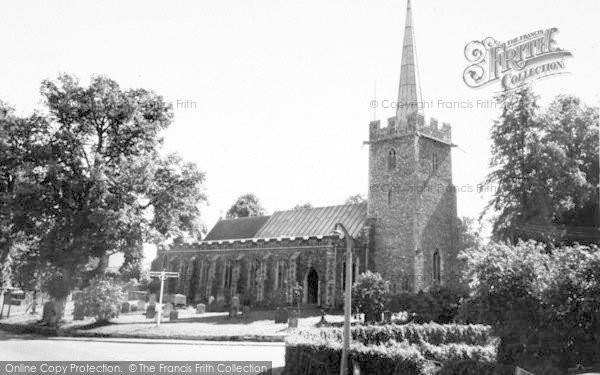 Photo of Yoxford, St Peter's Church c.1965
