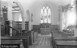 The Church Interior c.1965, Yoxford