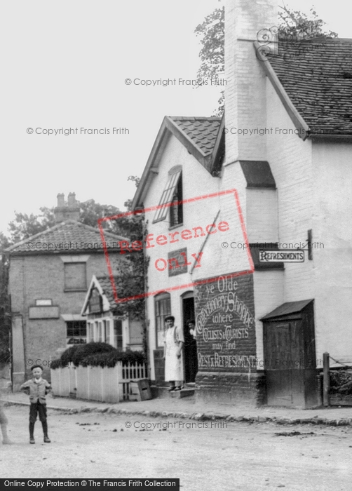 Photo of Yoxford, The Olde Confectionery Shoppe 1909