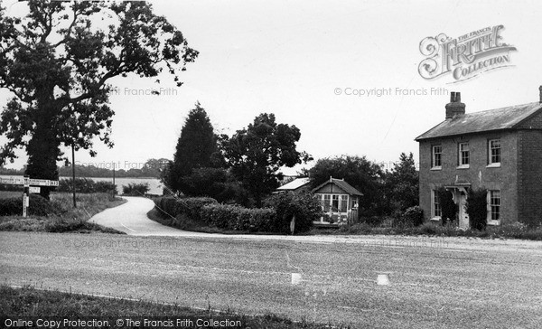 Photo of Yoxford, The Village c.1955