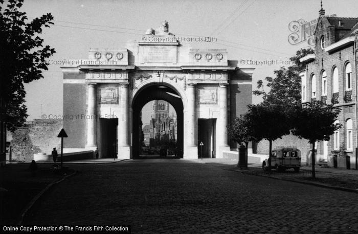 Photo of Ypres, Menin Gate 1966