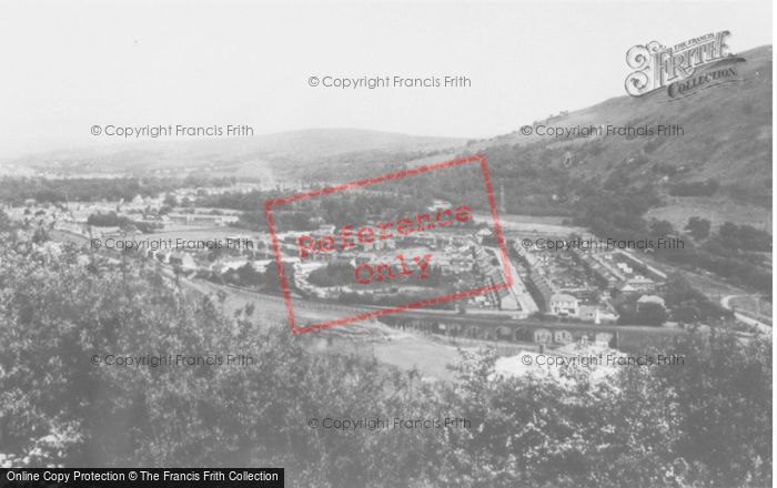 Photo of Ystalyfera, General View c.1955