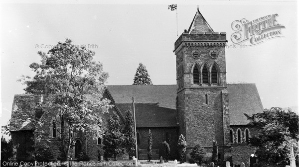 Photo of Ystrad Mynach, Holy Trinity Church c.1955