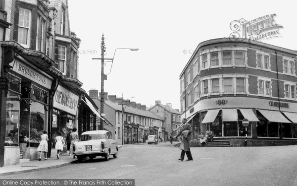 Photo of Ystrad Mynach, Penallta Road And Square c.1960