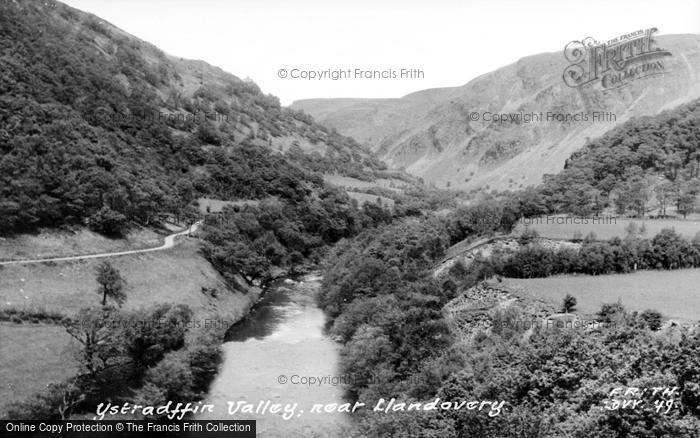 Photo of Ystradffin, Valley c.1960