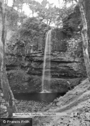 Coelbren, Henrhyd Falls c.1960, Ystradgynlais