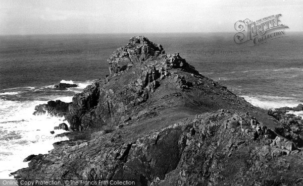 Photo of Zennor, Gurnards Head c.1955