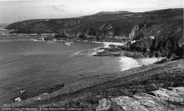 Photo of Zennor, The Coast From Gurnards Head c.1955