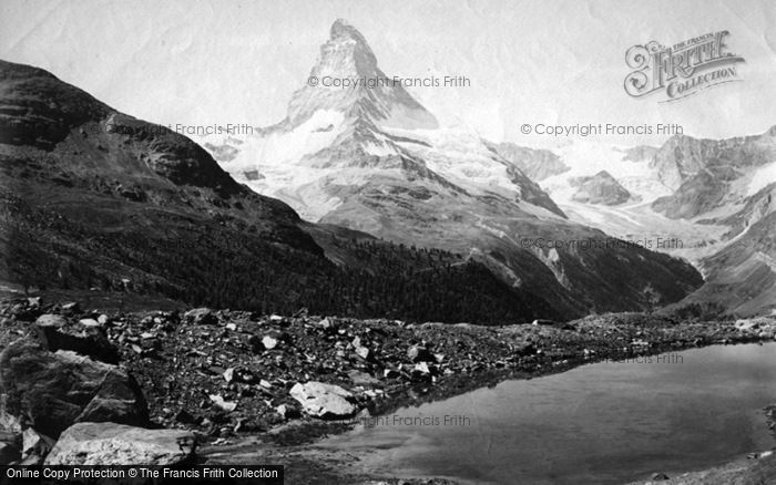 Photo of Zermatt, The Matterhorn c.1875