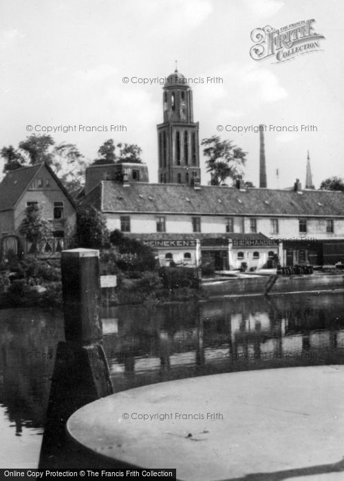 Photo of Zwolle, Eekwal From Keersluisbrug c.1930